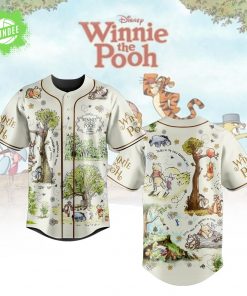 Winnie The Pooh Personalized Baseball Jersey For Fans