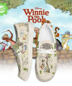 Winnie The Pooh Shoes Gift For Fans