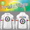 Virginia Tech Hokies Softball Black and White Fan Hoodie
