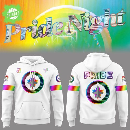 Winnipeg Jets Pride Night 2025 Celebration Hoodie
