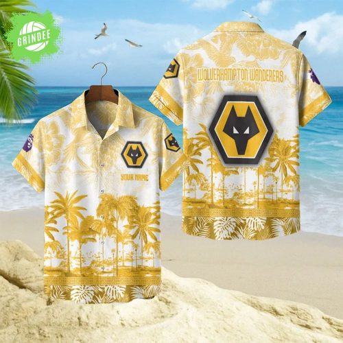 Wolverhampton Wolves Hawaiian Style Summer Shirt