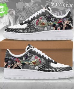 $uicideboy$ FTP Air Force 1 Sneakers – Underground Hip-Hop Custom Shoes