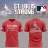 Cardinals x St Louis Strong 2025 Black Tshirt
