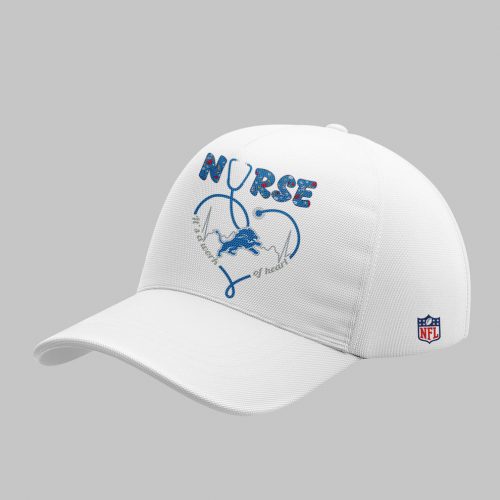 Detroit Lions Nurses Appreciation White Hoodie – Limited Edition