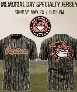 Columbus Clingstones MEMORIAL DAY SPECIALTY T-Shirt