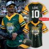 Green Bay Packers x Jordan Love Baseball Jersey 2025 Custom White