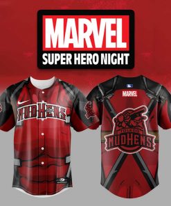 Limited Edition Toledo Mud Hens x Marvel Night Game Jersey