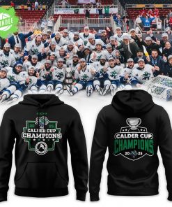 Abbotsford Canucks 2025 Calder Cup Champions Combo Hoodie