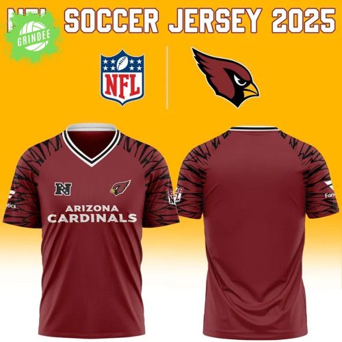 Arizona Cardinals NFL 2025 “Football x Football” Soccer jersey