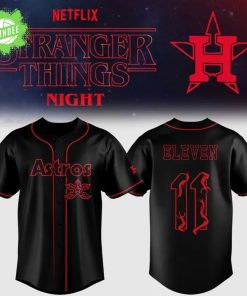 Astros Stranger Things Night Limited Edition Jersey