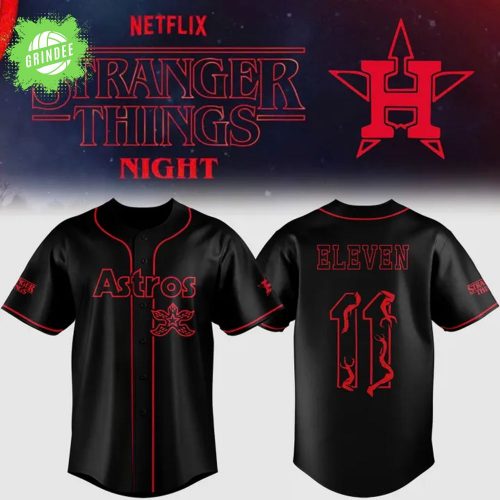 Astros Stranger Things Night Limited Edition Jersey