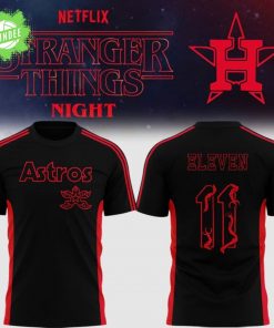 Astros Stranger Things Night Limited Edition T-shirt