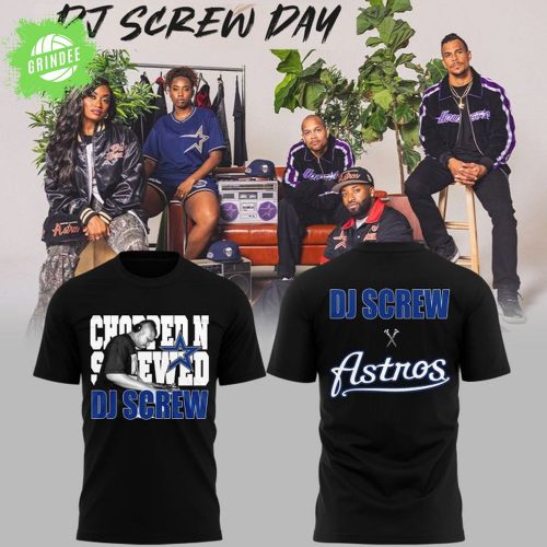 Astros x DJ Screw Limited Edition 2025 Tshirt