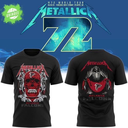 Atlanta Falcons x Metallica M72 Tour shirt