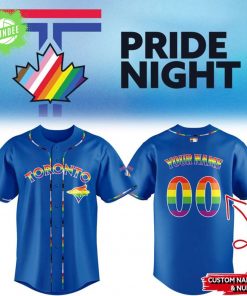 Blue Jays Pride Night Custom Name & Number Jersey
