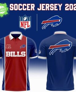 Buffalo Bills NFL 2025 “Football x Football” Soccer Polo