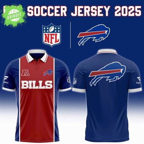 Buffalo Bills NFL 2025 “Football x Football” Soccer Polo