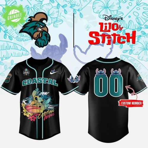 Coastal Carolina x 2025 Lilo & Stitch Jersey