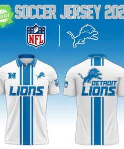 Detroit Lions NFL 2025 “Football x Football” Soccer Polo