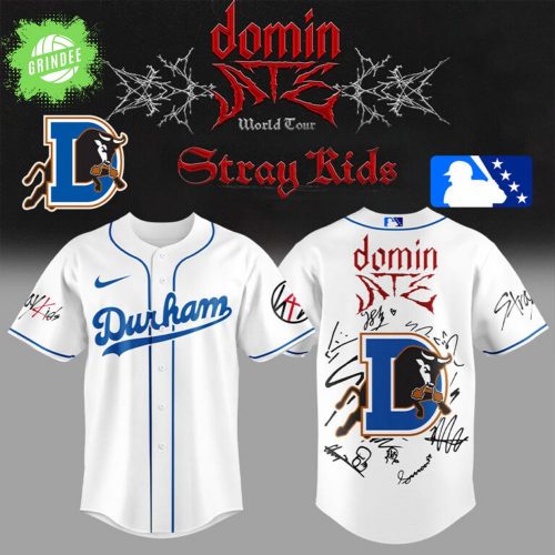 Durham Bulls x ATE Show Signature White Combo Jersey