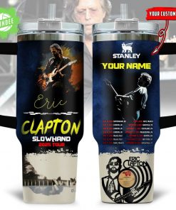 Eric Clapton “Slowhand” 2025 tour tumbler