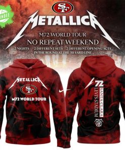 Exclusive 2025 San Francisco 49ers x M72 World Tour hoodie – Limited Edition Drop