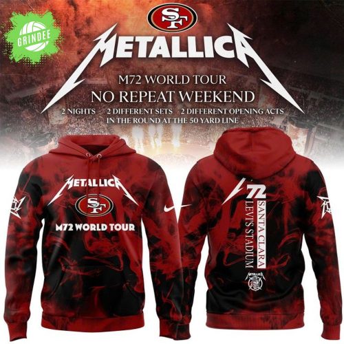Exclusive 2025 San Francisco 49ers x M72 World Tour hoodie – Limited Edition Drop