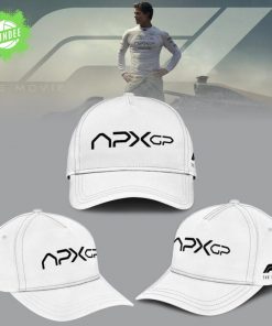 F1 The Movie 2025 APXGP “Prad Pitt” White Polo