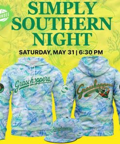 Greensboro Grasshoppers New 2025 Hoodie