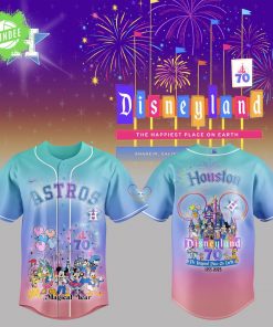 Houston Astros x Celebrating Disneyland’s 70th Exclusive Design Jersey
