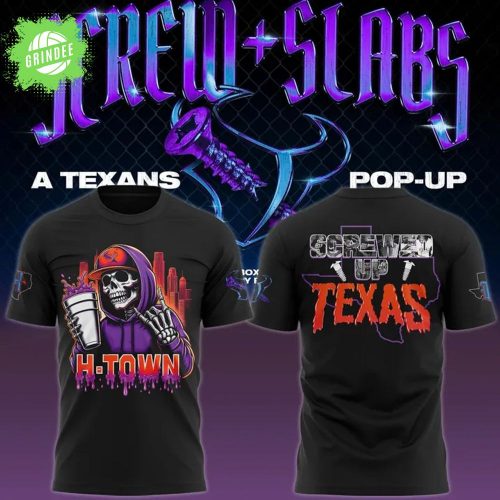 Houston Texans x DJ Screw T-Shirt Black Limited Edition