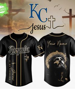 Kansas City Royals Jesus 3D Baseball Jersey