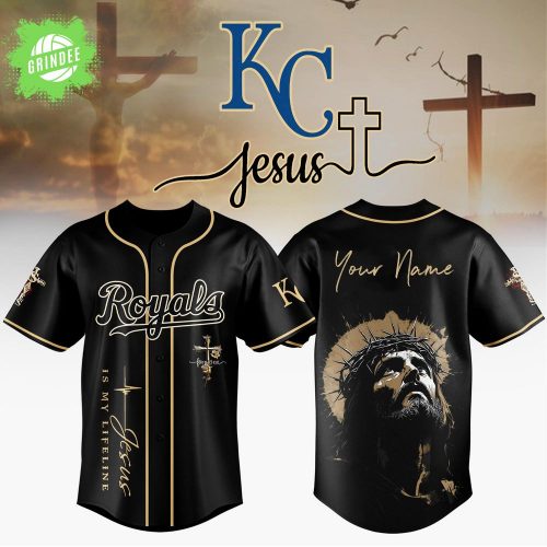 Kansas City Royals Jesus 3D Baseball Jersey