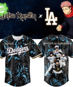 LA Dodgers x 2025 Jujutsu Kaisen Night Special Jersey