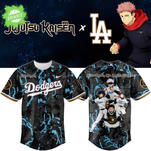LA Dodgers x 2025 Jujutsu Kaisen Night Special Jersey