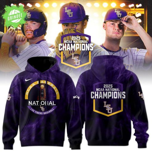 LSU Tigers Baseball College World Series 2025- Hoodie