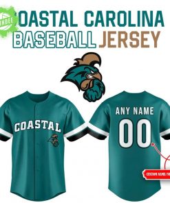 Limited Coastal Carolina Chanticleers Baseball Jersey