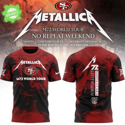Limited Edition 2025 San Francisco 49ers x M72 World Tour Tee – A Must-Have Collab!