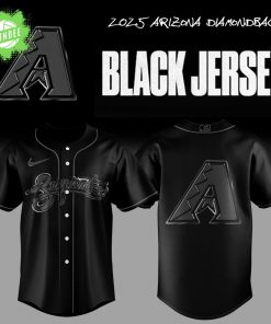 Limited Edition Arizona Diamondbacks Back In Black Jersey