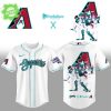 Limited Edition Diablos Rojos del Mexico x Peanuts Baseball Jersey 2025