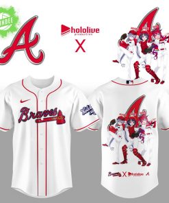 Limited Edition Atlanta Braves Hololive Night Collaboration Jersey