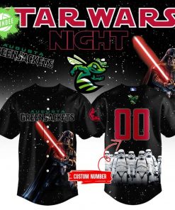 Limited Edition Augusta GreenJackets x Star War 2025 Baseball Jersey