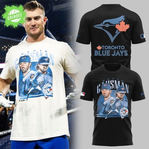Limited Edition Blue Jays x Gausy’s Black Tshirt