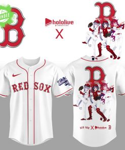 Limited Edition Boston Red Sox Hololive Night Collaboration Jersey
