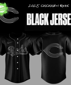 Limited Edition Cincinnati Reds Back In Black Jersey
