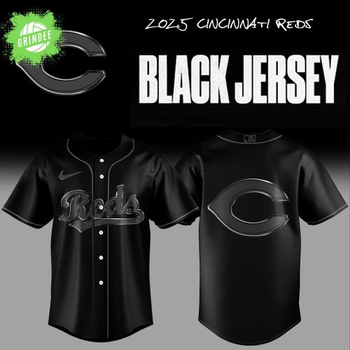Limited Edition Cincinnati Reds Back In Black Jersey