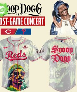 Limited Edition Cincinnati Reds x Snoop Dogg Baseball Jersey 2025