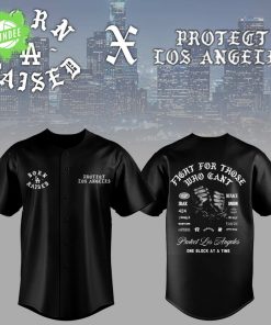 Limited Edition Dodgers x Protect los Angeles 2025 Jersey