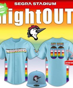 Limited Edition Fayetteville Woodpeckers x Night Out Jersey 2025