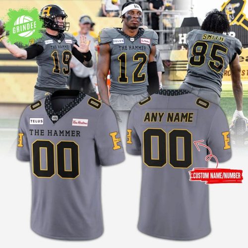Limited Edition Hamilton Tiger-Cats Football Jersey